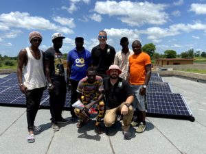 Installation solaire au Sénégal